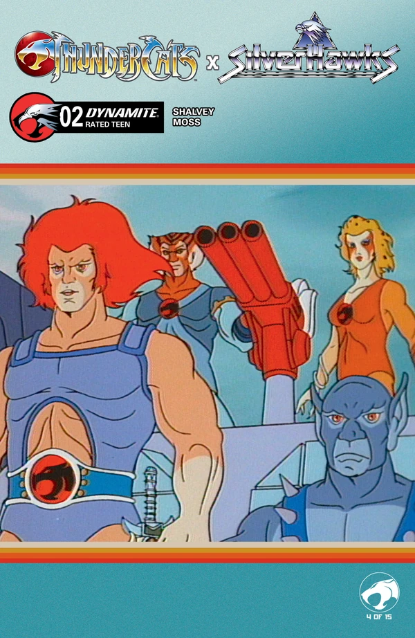 ThunderCats X SilverHawks: Animation Art Variant #2 - Cover E